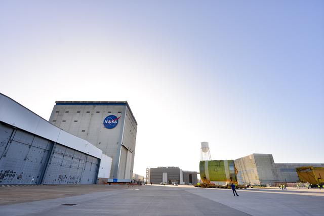 NASA image: Intertank STA on way to Pegasus Barge